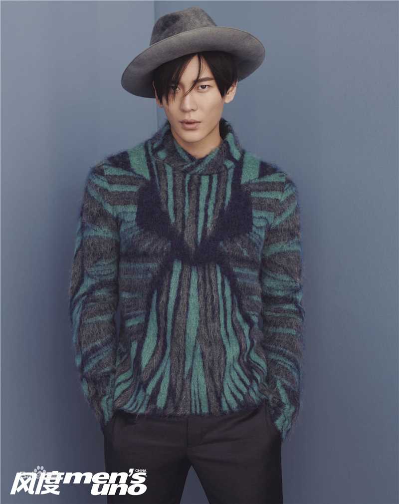 王嘉(Jevon Wang)风度men's uno素颜照壁纸