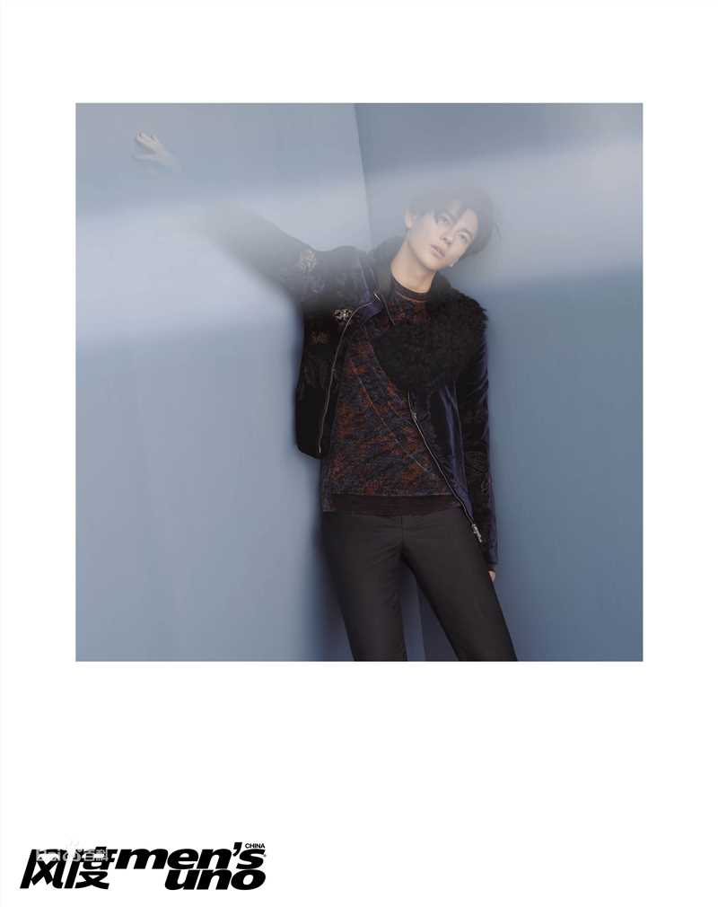 王嘉(Jevon Wang)风度men's uno素颜照壁纸