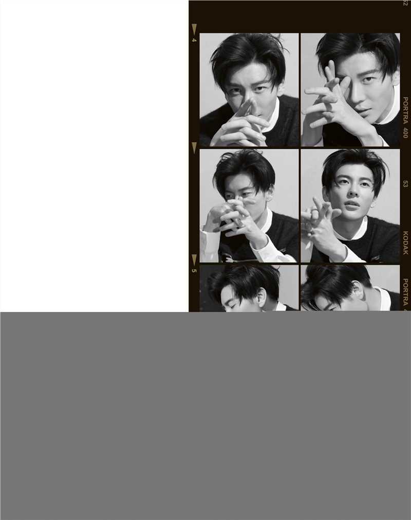 王嘉(Jevon Wang)风度men's uno素颜照壁纸