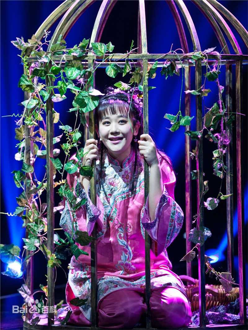 海陆（饰演 建宁公主）话剧鹿鼎记剧照