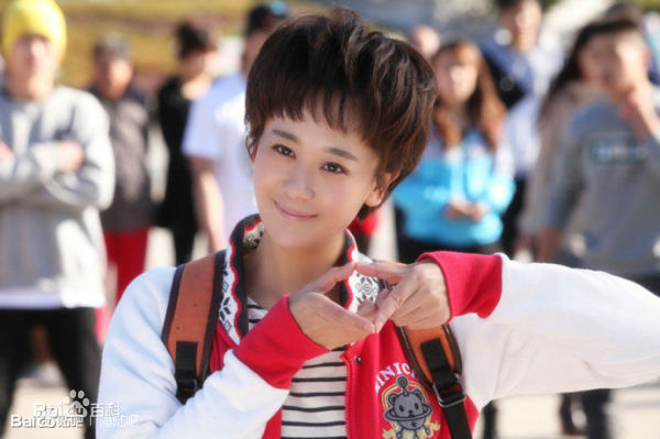 海陆（饰演蒋可心）《因为爱》剧照