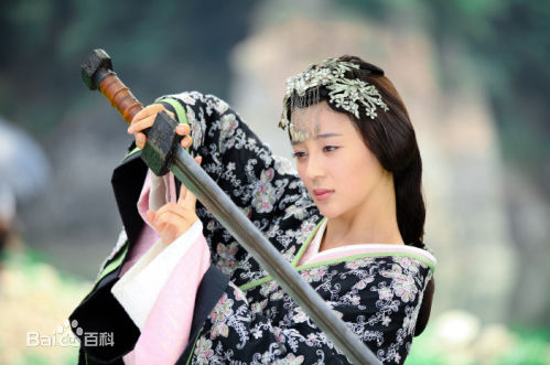 精选袁姗姗(Mabel Yuan)在《王的女人》虞姬中的图册