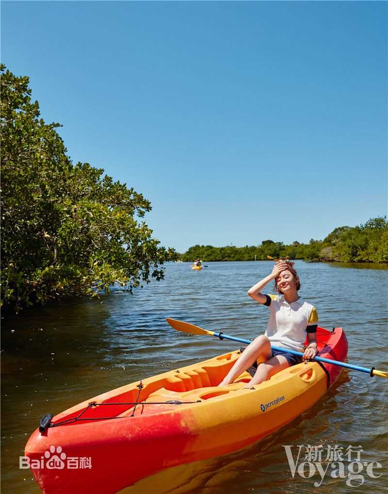 最新袁姗姗(Mabel Yuan)在《新旅行》2016年8月刊中的壁纸