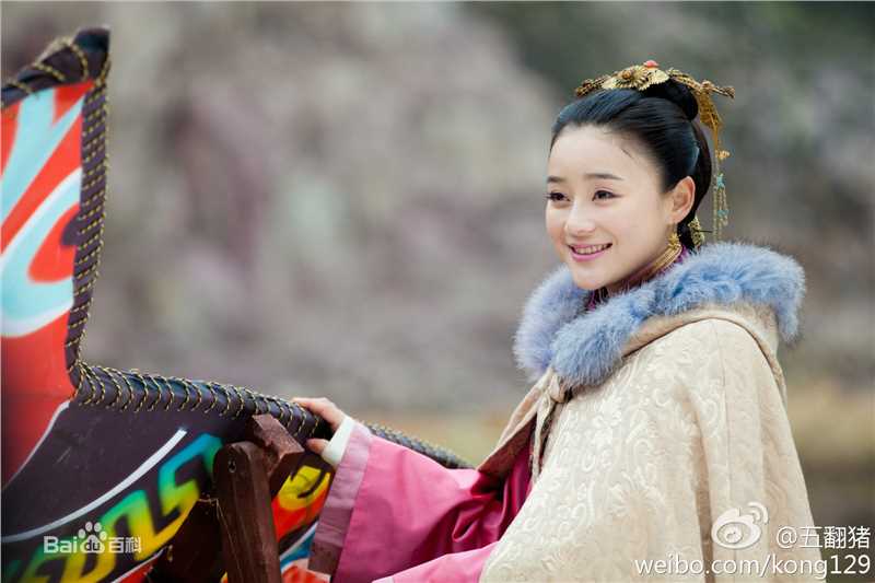 袁姗姗(Mabel Yuan)在《美人无泪》饰大玉儿中的