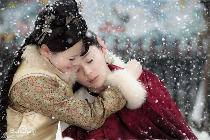 袁姗姗(Mabel Yuan)在《美人无泪》饰大玉儿中的