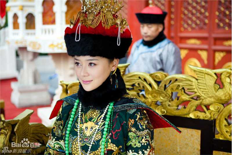 袁姗姗(Mabel Yuan)在《美人无泪》饰大玉儿中的