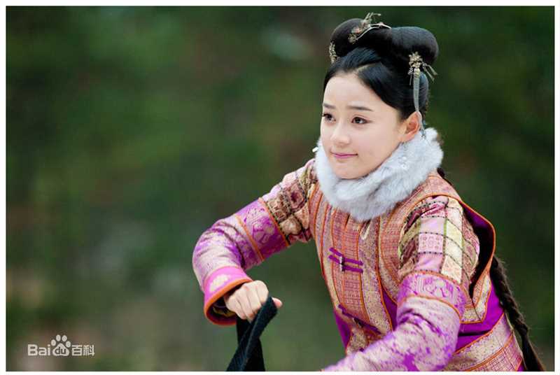 袁姗姗(Mabel Yuan)在《美人无泪》饰大玉儿中的