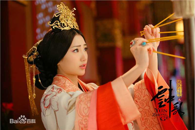 最新毛晓彤(Rachel Momo)在《云中歌》上官小妹中的壁纸