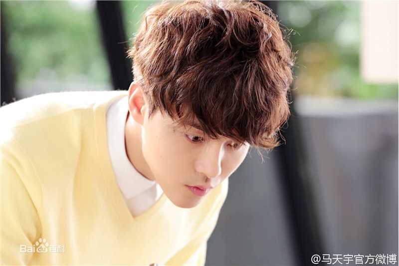 马天宇(Ray Ma)回头客辣大叔烤薯片代言前后照片