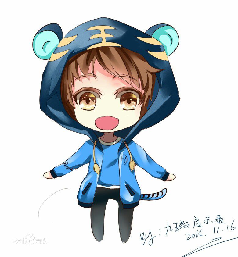 马天宇(Ray Ma)Q版漫画素颜照相册