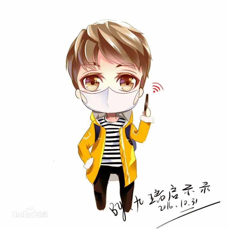 马天宇(Ray Ma)Q版漫画素颜照相册