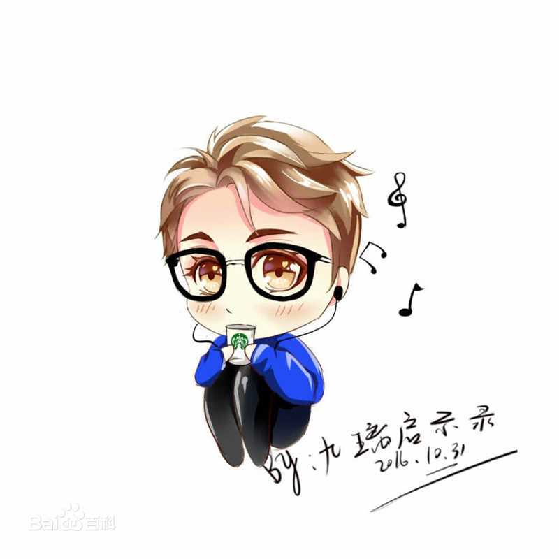 马天宇(Ray Ma)Q版漫画素颜照相册