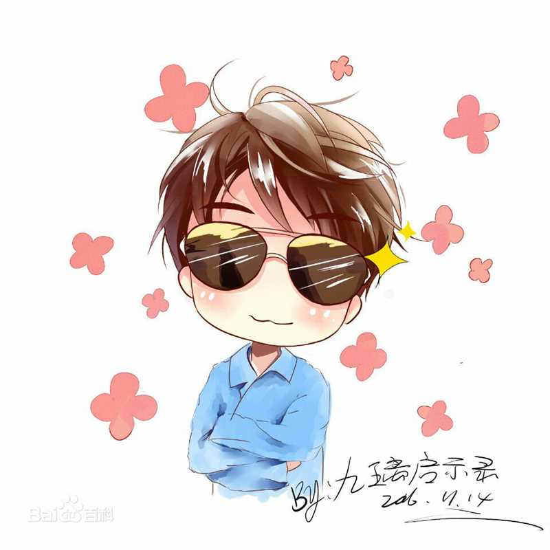 马天宇(Ray Ma)Q版漫画素颜照相册