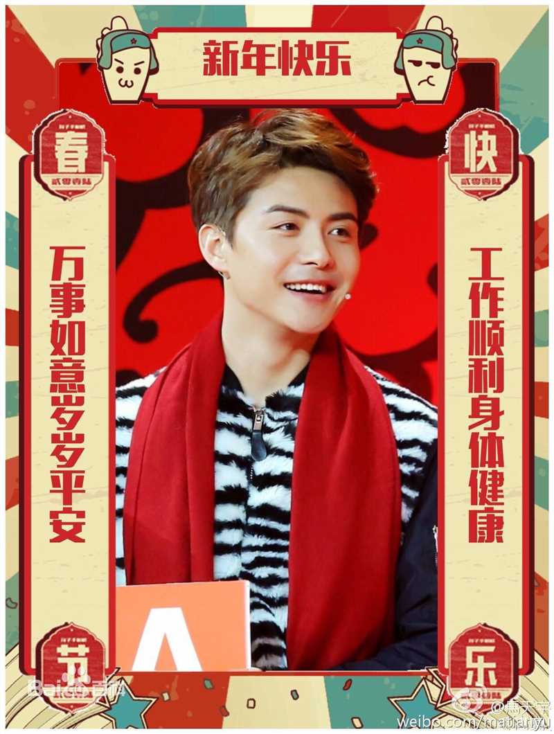 马天宇(Ray Ma)2016春晚图片图册