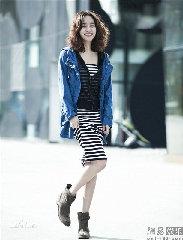 焦俊艳杂志拍摄