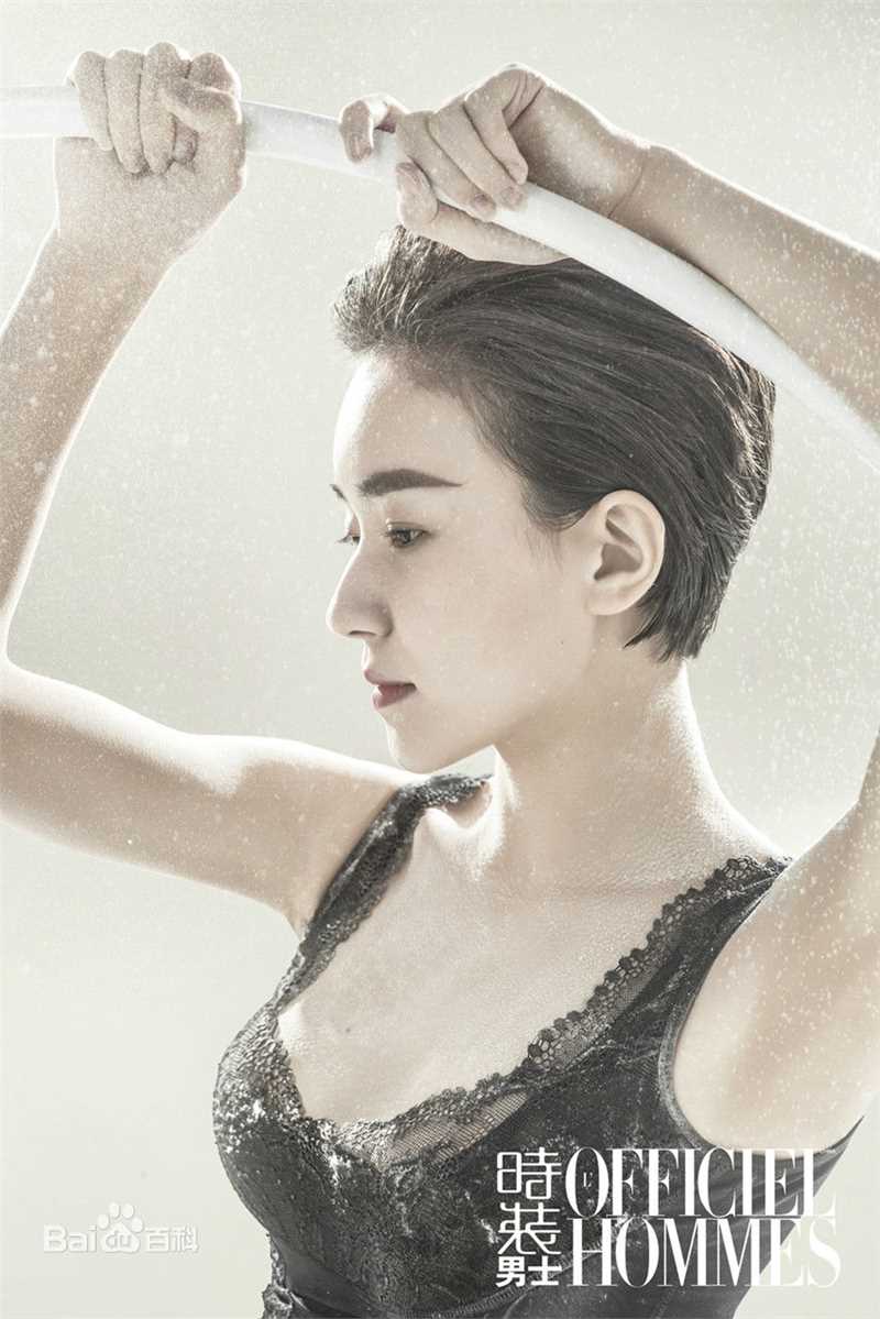 焦俊艳杂志拍摄