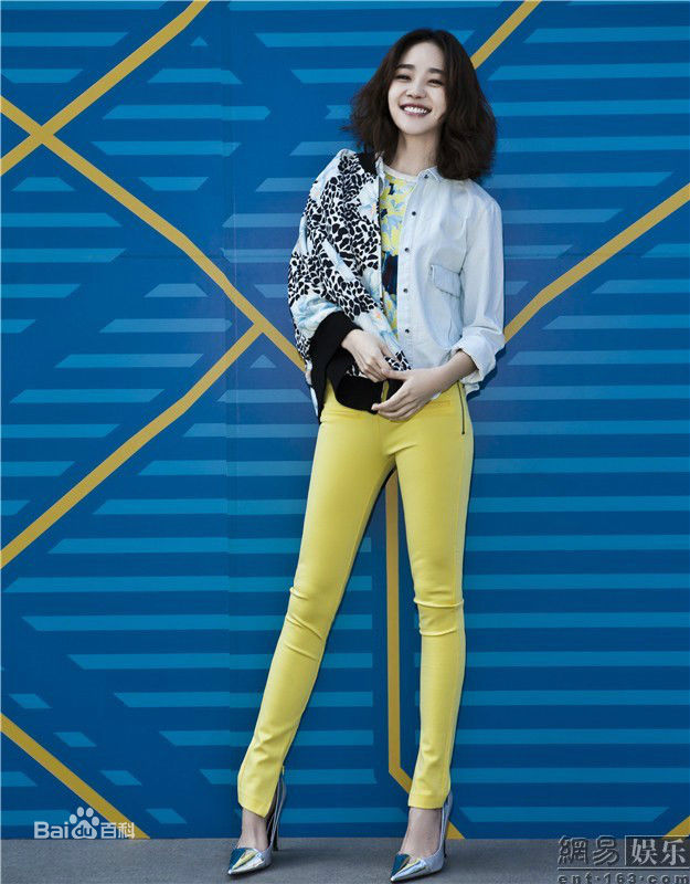 焦俊艳杂志拍摄