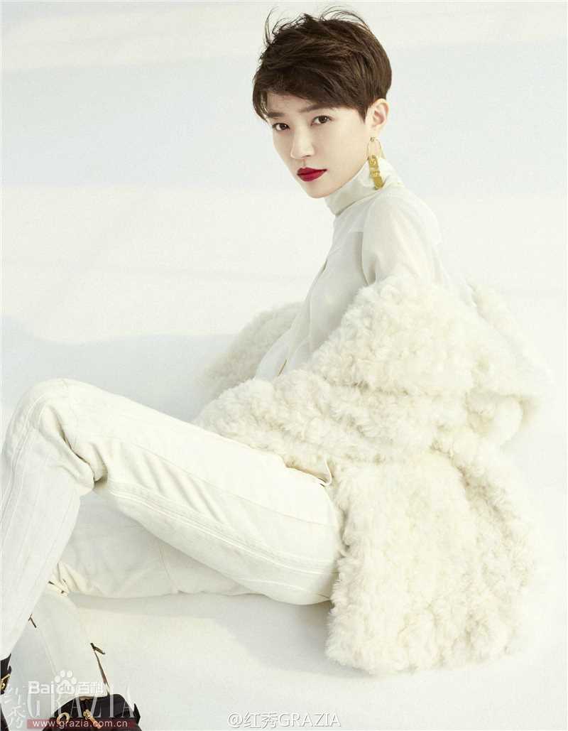 焦俊艳杂志拍摄