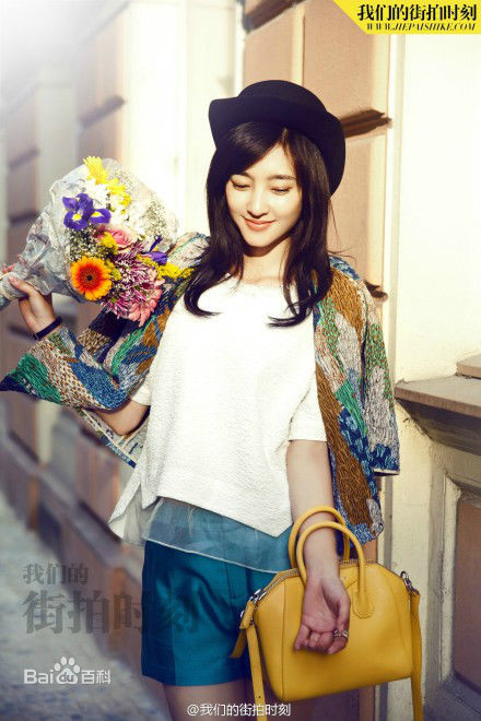 王丽坤(Claudia)布拉格街拍素颜照相册