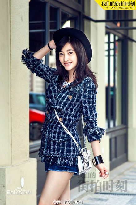 王丽坤(Claudia)布拉格街拍素颜照相册