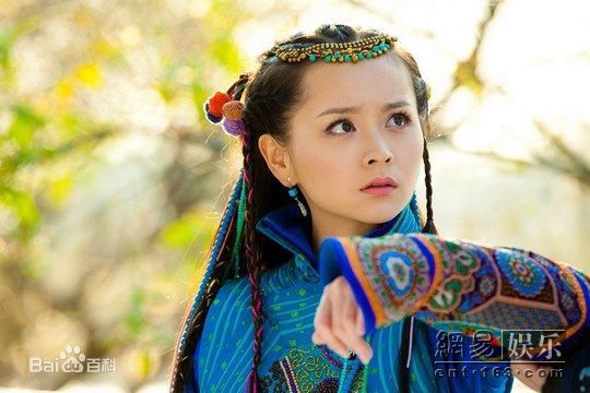 邓莎(Deng Sha)在《美人无泪》小玉儿中的