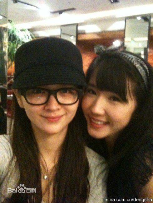 邓莎(Deng Sha)合影素颜照相册