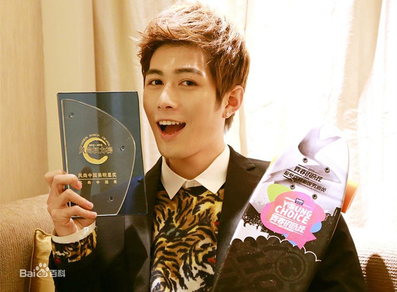 陈学冬(Cheney Chen)获奖时刻前后照片