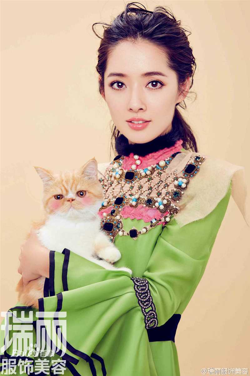 郭碧婷(Bea Hayden)瑞丽服饰美容素颜照相册