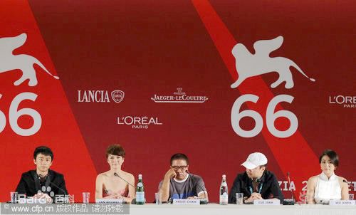 安雅(Anya)在《成都我爱你》媒体见面会中的