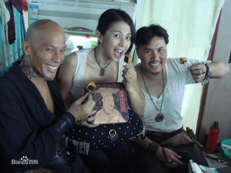 安雅(Anya)在2008年《白鹤功夫传》中的