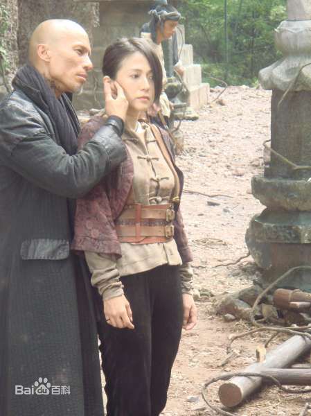 安雅(Anya)在2008年《白鹤功夫传》中的