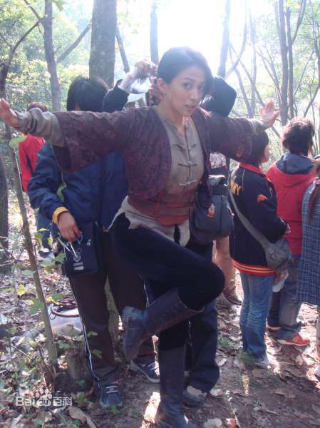 安雅(Anya)在2008年《白鹤功夫传》中的