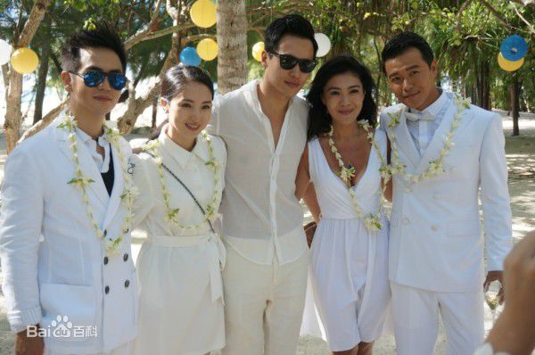 陈思诚(Chen Sicheng)佟丽娅大溪地结婚生活照相册