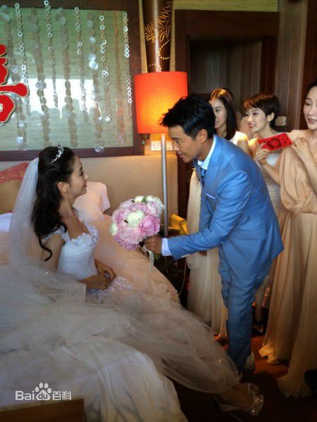 陈思诚(Chen Sicheng)佟丽娅大溪地结婚生活照相册