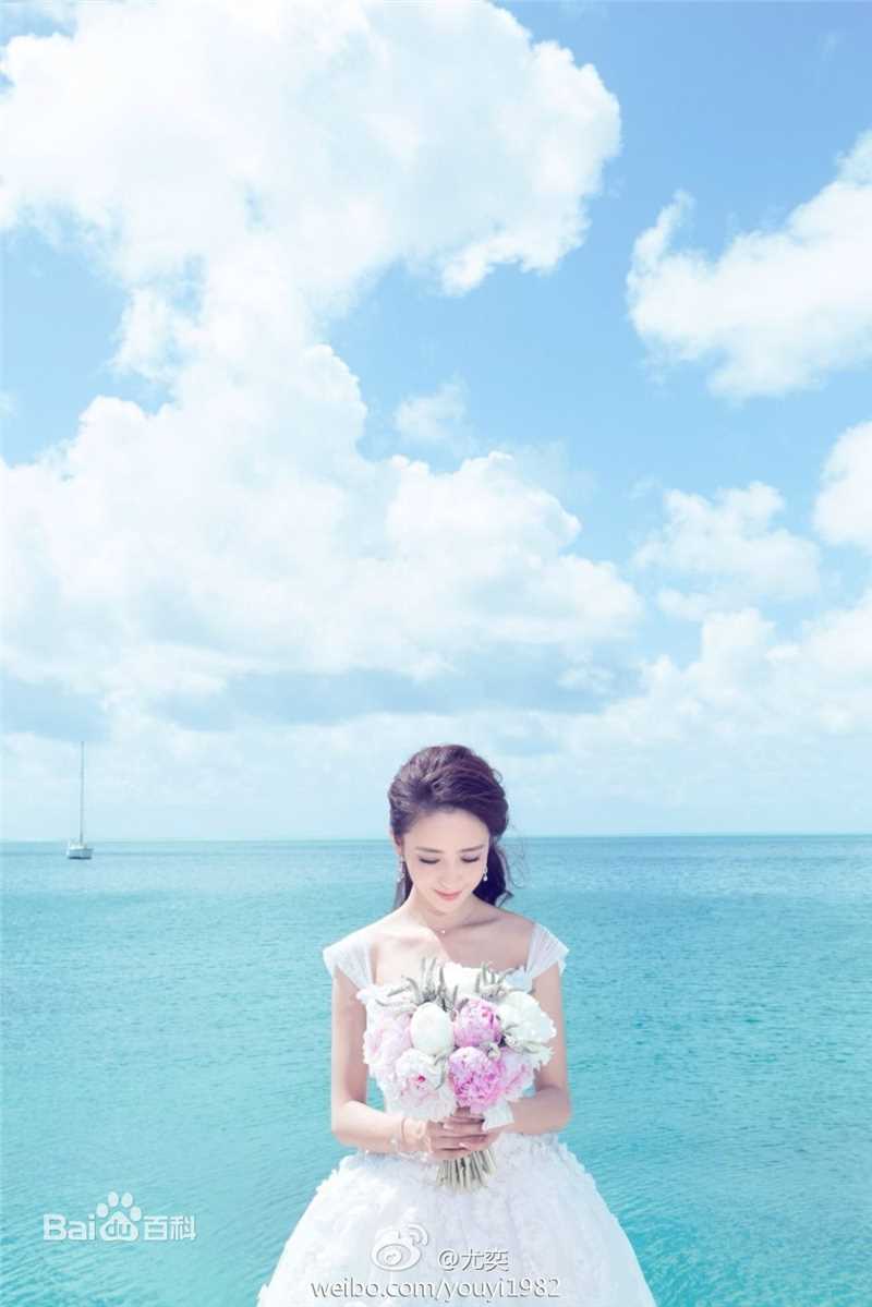 陈思诚(Chen Sicheng)佟丽娅大溪地结婚生活照相册