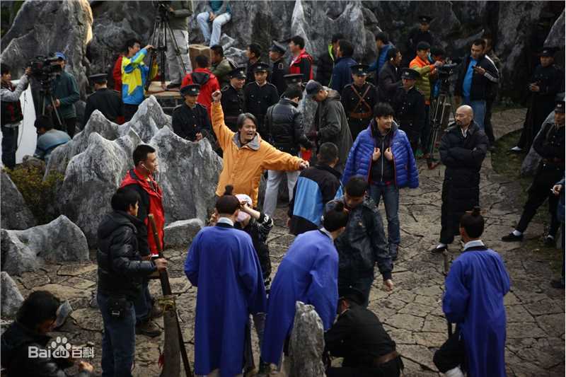 《勇敢的心》柏杉导演工作照