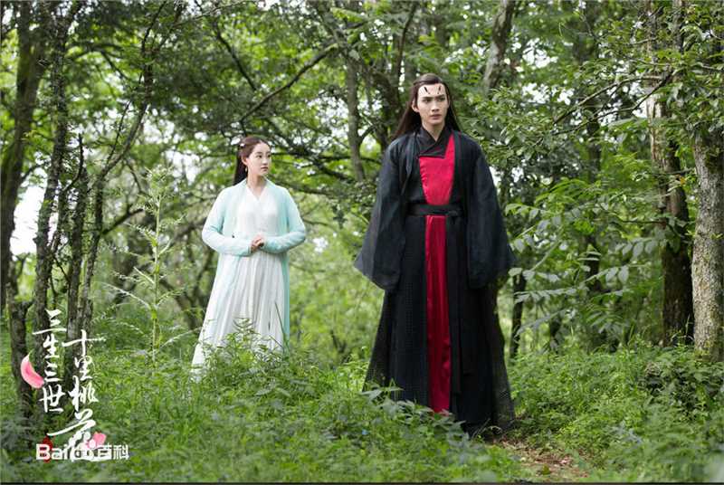 张彬彬(Vin)在《三生三世十里桃花》饰演离镜中的