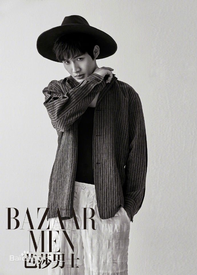精选张彬彬(Vin)在《芭莎男士》5月刊中的图册