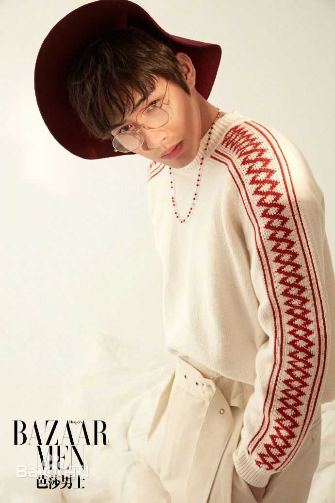 精选张彬彬(Vin)在《芭莎男士》5月刊中的图册