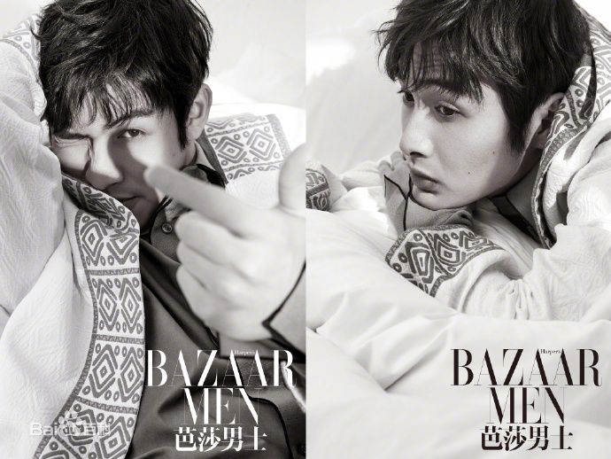 精选张彬彬(Vin)在《芭莎男士》5月刊中的图册