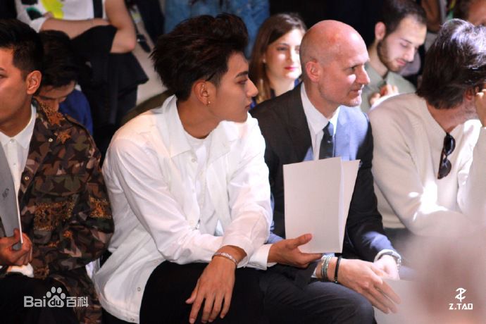 黄子韬(Z.TAO、 、タオ)米兰时装周生活照