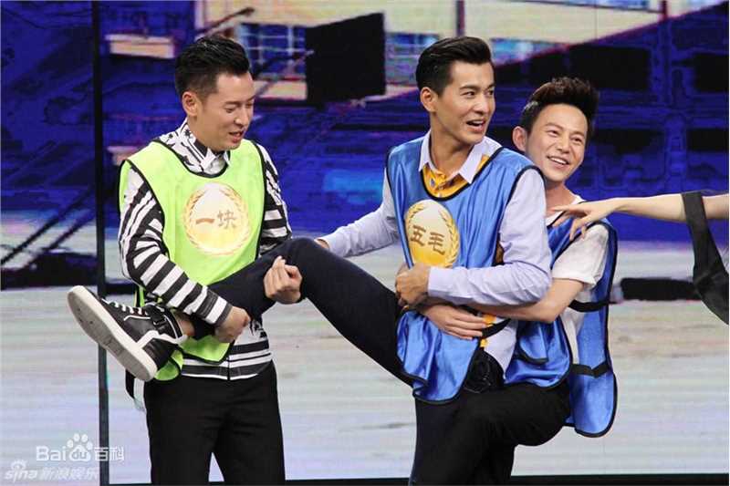 乔振宇(Qiao Zhenyu)快乐大本营前后照片