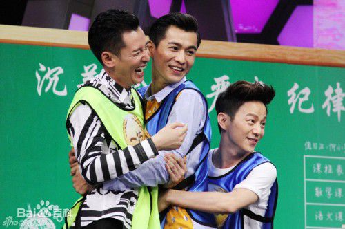 乔振宇(Qiao Zhenyu)快乐大本营前后照片