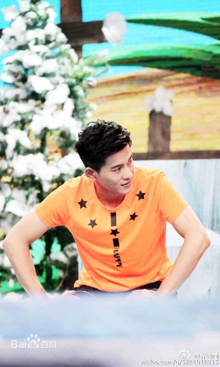 乔振宇(Qiao Zhenyu)快乐大本营前后照片