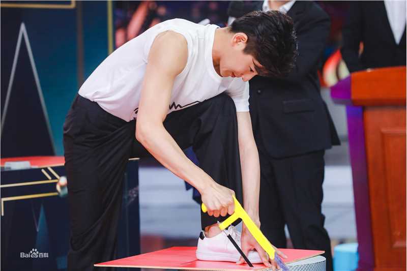 乔振宇(Qiao Zhenyu)快乐大本营前后照片