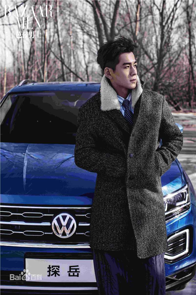 乔振宇(Qiao Zhenyu)芭莎男士前后照片