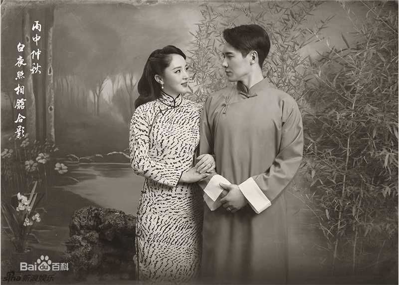 董璇(Dong Xuan)全家福生活照