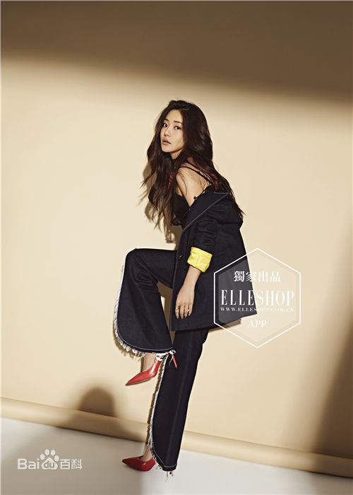 最全邓家佳(Deng Jiajia)在《ELLESHOP》中的壁纸