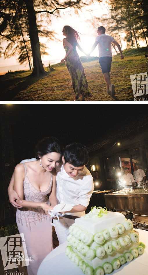 张梓琳(Eilin(Eileen))结婚照前后照片