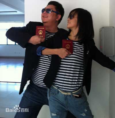 刘天佐与妻子方慧